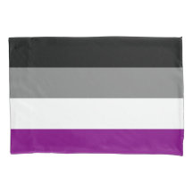 Asexual flaggaPillowcase