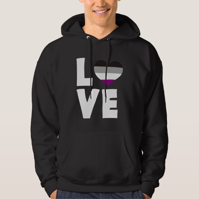 Asexual Love  1 Hoodie (Framsida)
