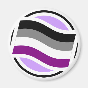 Asexual Pop-Uppsymbolsmagnet Magnet