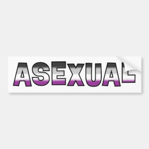 Asexual pride bildekal