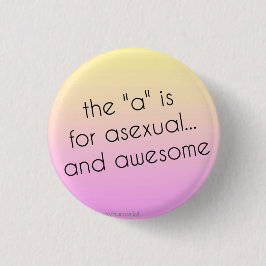 Asexual pride klämmer fast knapp