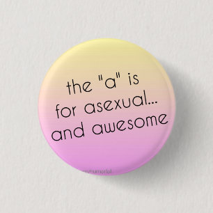 Asexual pride klämmer fast knapp