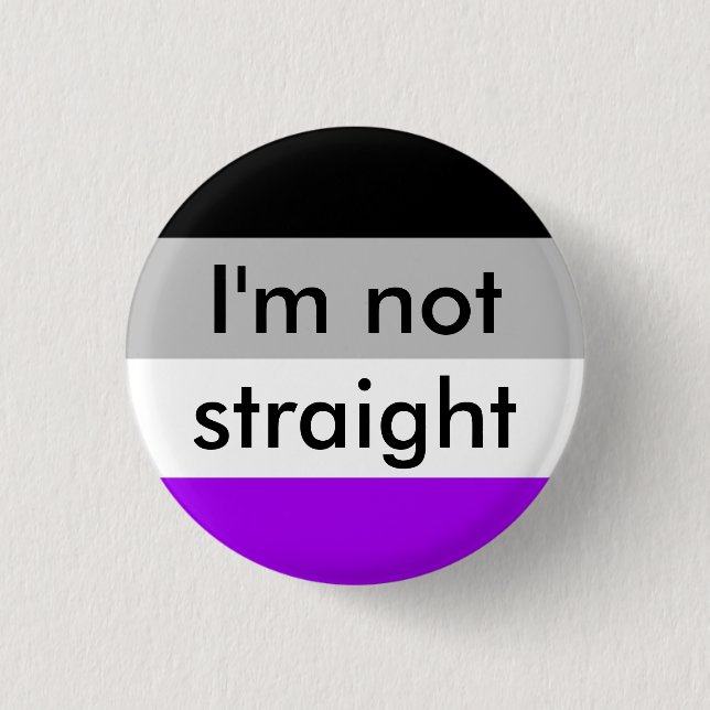 asexual pride som jag den inte raka förmiddagen knapp (Framsida)