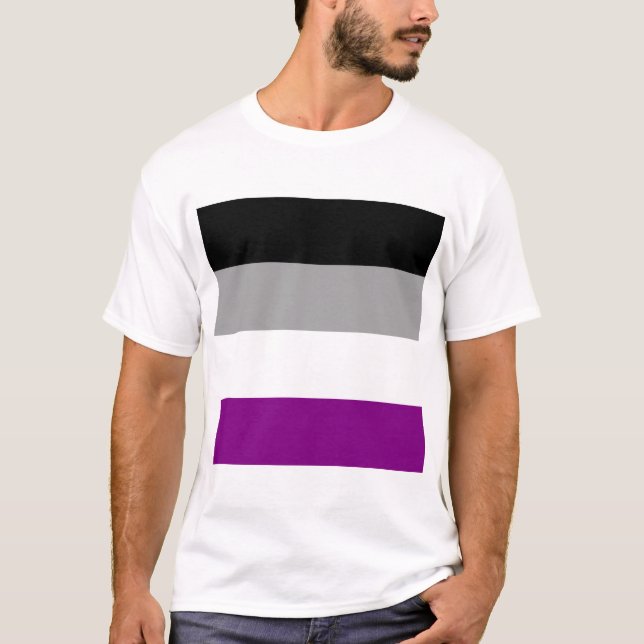 Asexual pride t shirt (Framsida)
