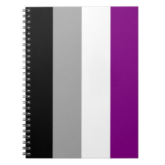 Asexual prideanteckningsbok anteckningsbok