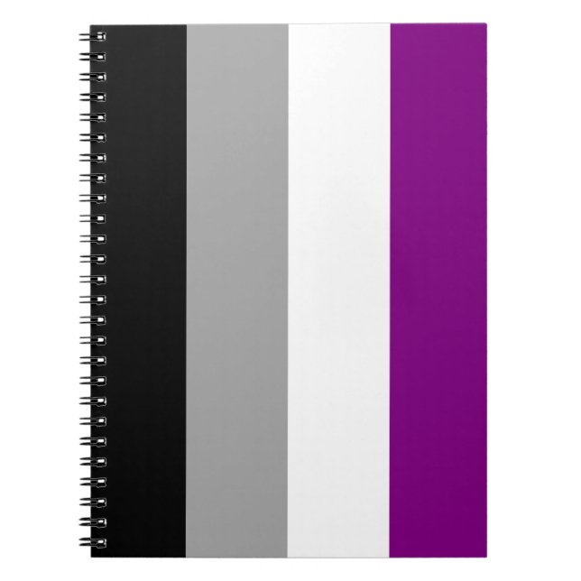 Asexual prideanteckningsbok anteckningsbok (Framsidan)