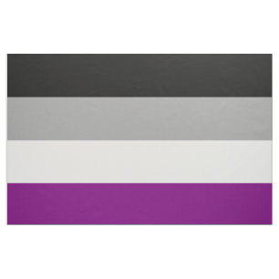 Asexual prideflagga tyg