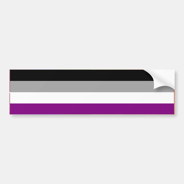 ASEXUAL PRIDEFLAGGAPUB BILDEKAL (Framsidan)