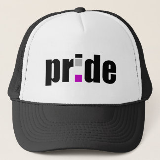 Asexual pridehatt truckerkeps