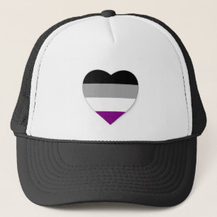 Asexual pridehatt truckerkeps