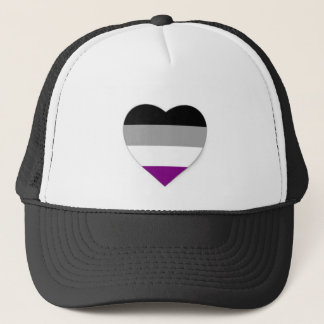 Asexual pridehatt truckerkeps