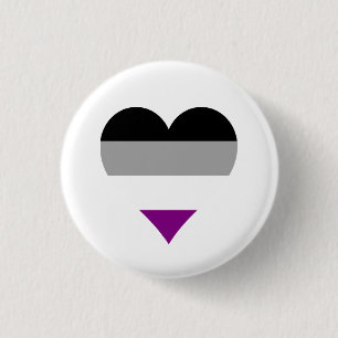 Asexual pridehjärtor knäppas knapp