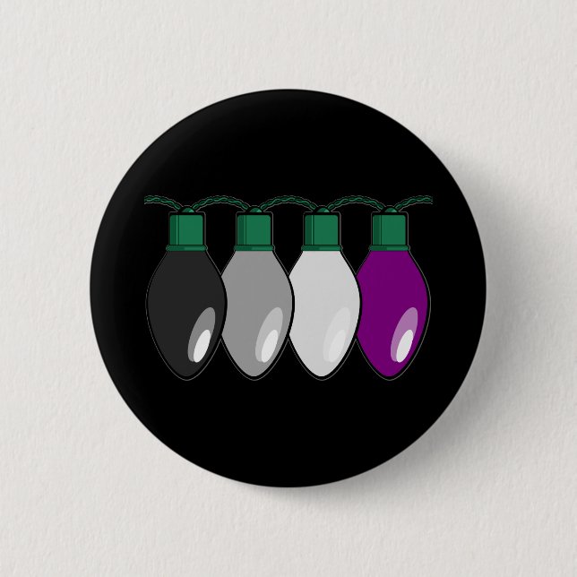 Asexual pridejulljus knapp (Framsida)