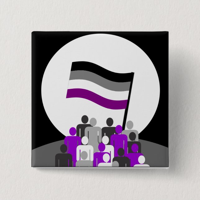 Asexual propaganda knäppas knapp (Framsida)