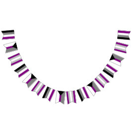 Asexual SpectrumBuntingflaggor Vimplar