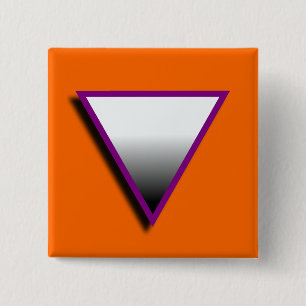 ASEXUAL TRIANGELSYMBOL 3D KNAPP