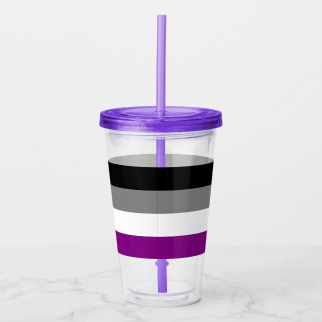 Asexual Tumbler Take Away Mugg (Framsida)