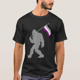Asexualitet Pride Flagga Monster om ACE Asexualite T Shirt