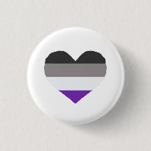 Asexuell Ace Pride badge