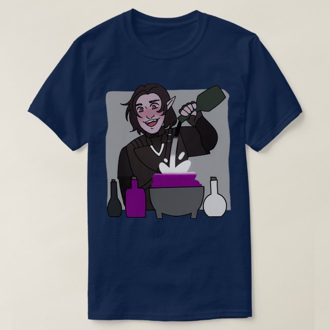 Asexuell Alchemy Fennorian T Shirt (Design framsida)