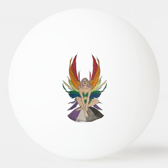Asexuell fe pingisboll (Framsidan)