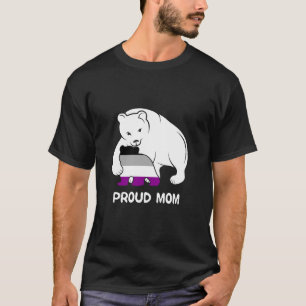 Asexuell Mors dag Mamma Bear T Shirt