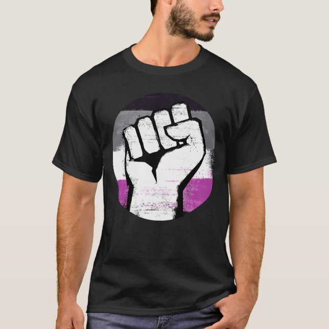 Asexuell nävens stolthet T-shirt (Framsida)