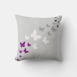 Asexuell Pride Fjärilsstig Kudde