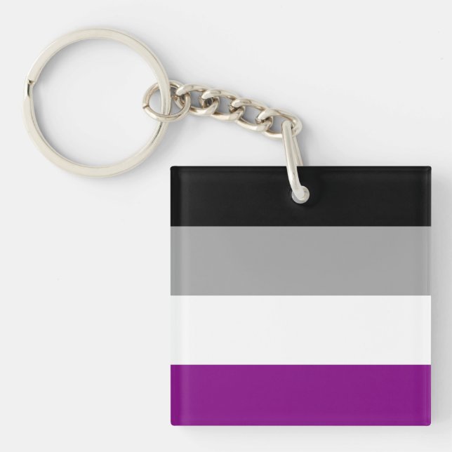 Asexuell Pride Flagga LGBTQ (Framsidan)