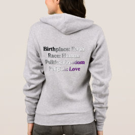 Asexuell stolthet - Födelseplats: Jorden. Ras: Män T Shirt