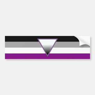 Asexuell stolthet T-shirt dekal