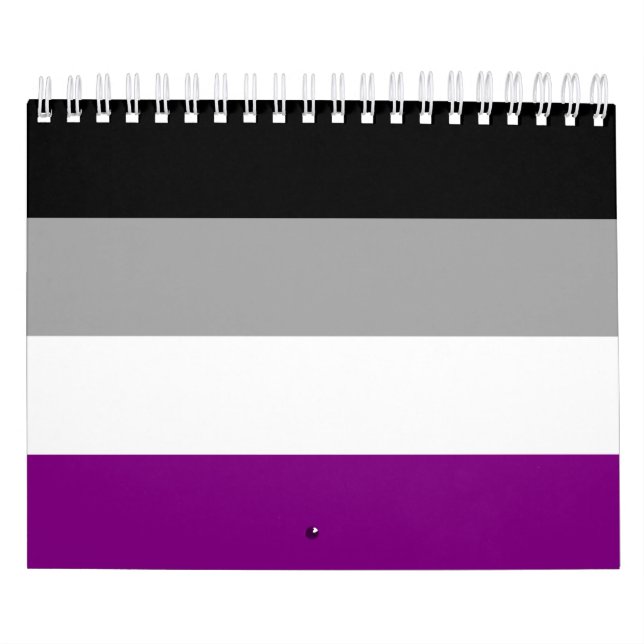 Asexuell stolthetsflagga kalender (Omslag)