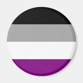Asexuell stolthetsflagga magnet