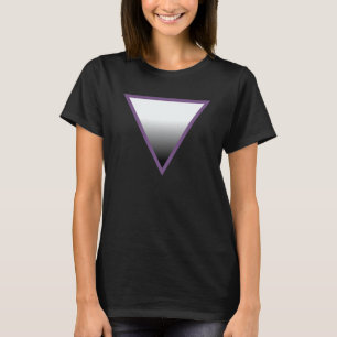 Asexuell Triangelprydnads T-Shirt