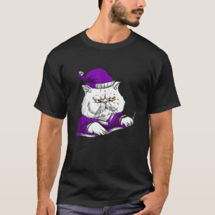 Asexuellt Arg Katt Sömnig Beanie ASexu Flagga Asex T Shirt
