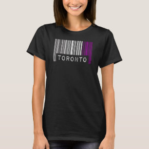 Asexuellt Barcode-Pridet Toronto Canada Cute Ace A T Shirt