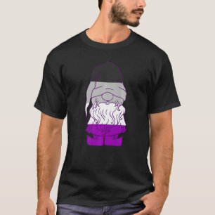 Asexuellt Gnome Ace Beanie Asexuellt Pride Lgbtqa  T Shirt