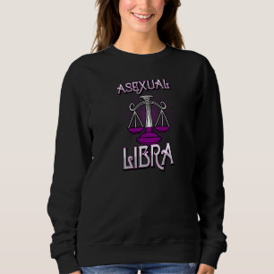 ASexuellt Libra Zodiac-signat Birthday Horoscope C T Shirt