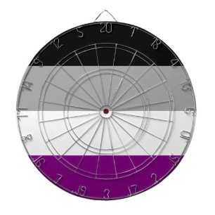 Asexuellt Pride Flagga (Ace) (sexualitet) Darttavla