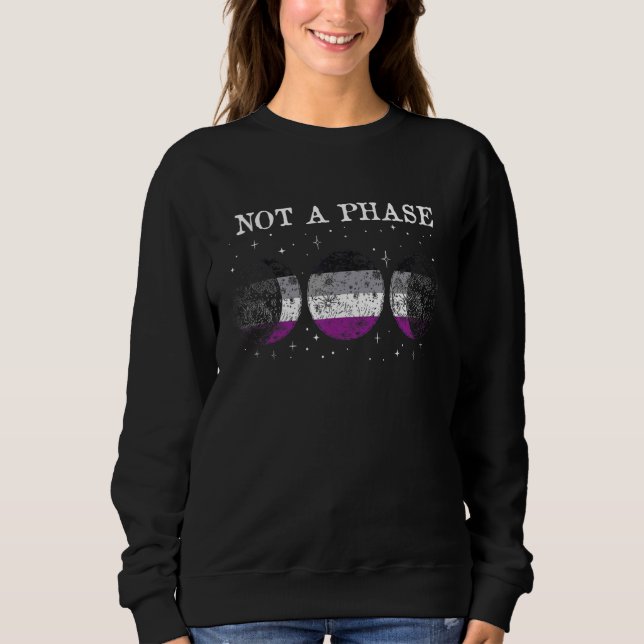 Asexuellt Pride Flagga är inte en fas T Shirt (Framsida)