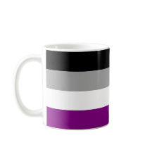 Asexuellt Pride Flagga
