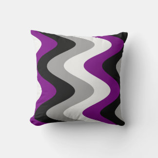 Asexuellt Pride Flagga Kudde