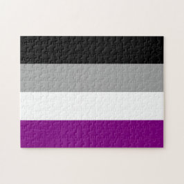 Asexuellt Pride Flagga Pussel