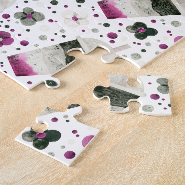 Asexuellt Pride Jigszle Puzzle Pussel (Sidan)