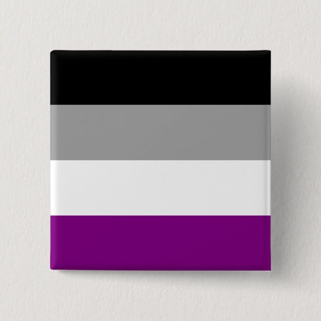Asexuellt Pride Knapp (Framsida)