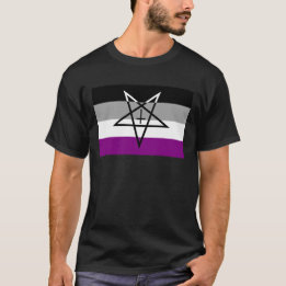 Asexuellt Pride Pentagram T Shirt