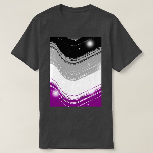 asexuellt pride t shirt (Design framsida)