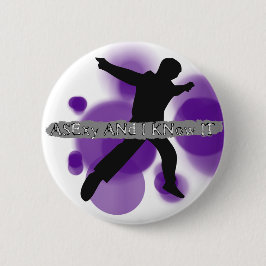 Asexy och jag vet det - Asexualitypride Merch Knapp
