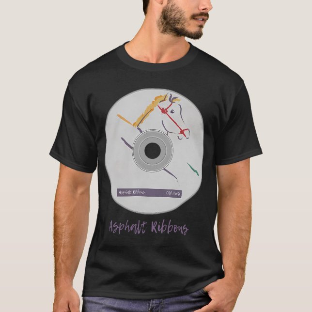 ASFALT BAND CD T SHIRT (Framsida)