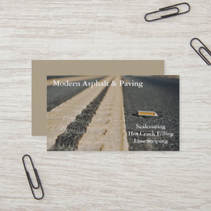 Asfalt & Beläggningsarbeten / Anläggningsarbeten f Visitkort